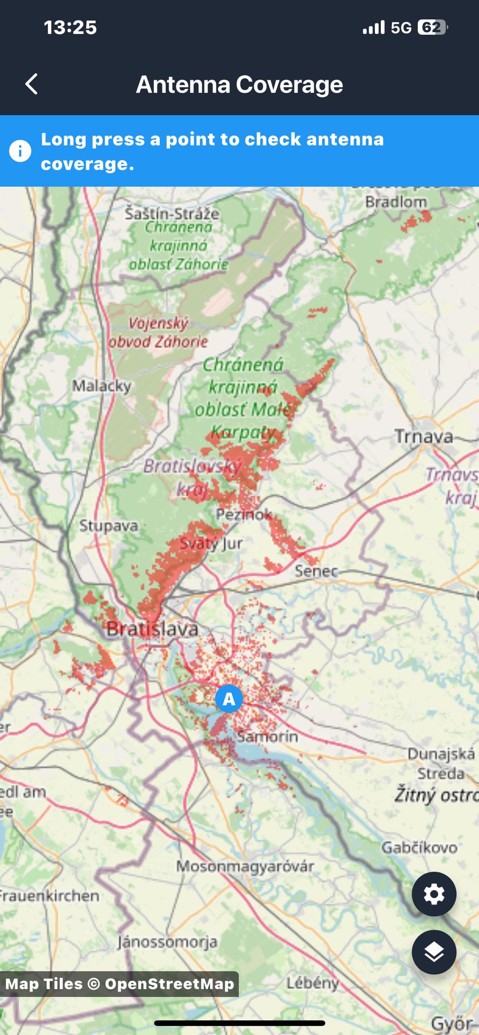 App: Antenna Coverage